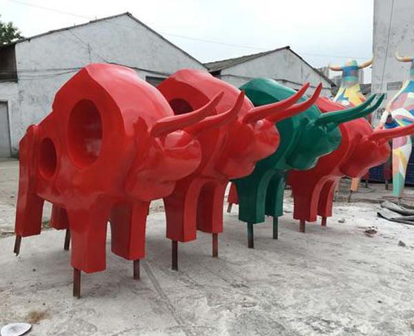 芜湖玻璃钢雕塑公司 (2)